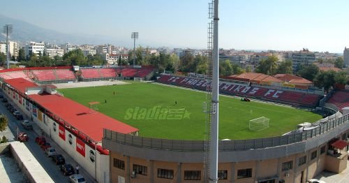 Sân vận động Serres Stadium – sân nhà của Ethnikos Gazorou
