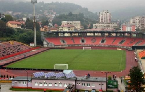 Sân vận động Tušanj – sân nhà của FK Sloboda Tuzla