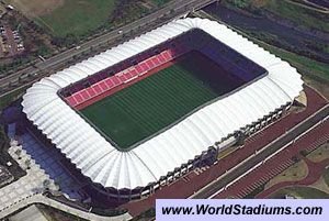 Sân vận động Yurtec Stadium Sendai – sân nhà của Vegalta Sendai