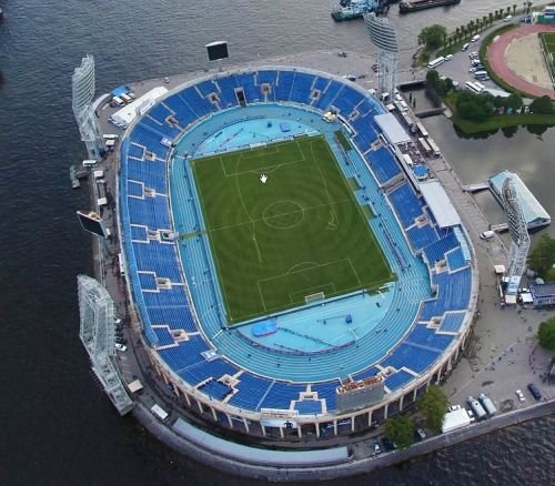 Sân vận động Petrovskiy – sân nhà của Zenit-2 St. Petersburg