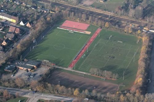 Sân vận động Manfred-Werner-Stadion – sân nhà của SC Weiche Flensburg 08