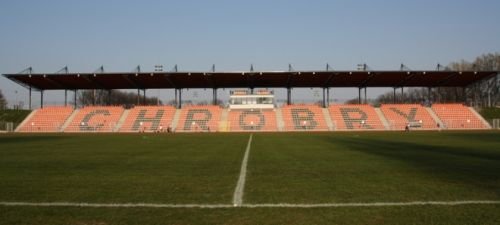 Sân vận động Stadion GOS – sân nhà của Chrobry Glogow