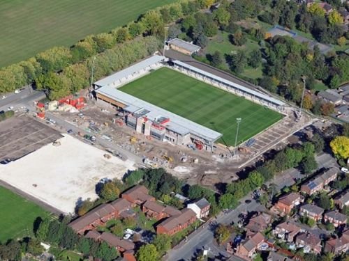 Sân vận động Broadhurst Park – sân nhà của FC United of Manchester