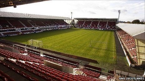 Sân vận động East End Park – sân nhà của Dunfermline Athletic