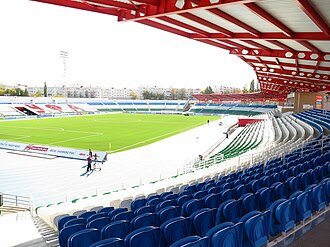 Sân vận động Neftyanik Stadium – sân nhà của FC Ufa