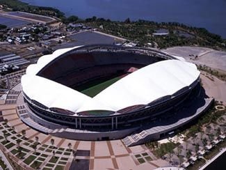 Sân vận động Niigata Big Swan Stadium – sân nhà của Albirex Niigata