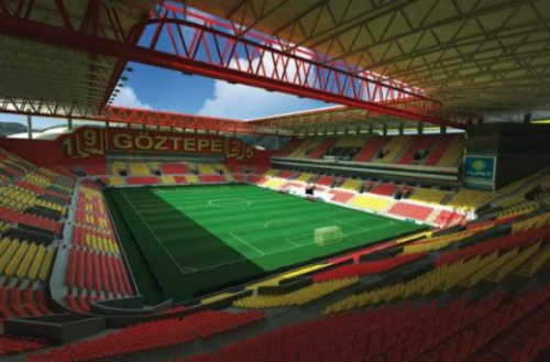 Sân vận động Gürsel Aksel Stadium – sân nhà của Göztepe SK