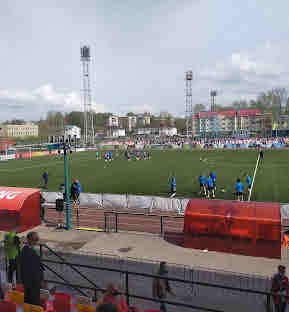 Sân vận động Kristall Stadion Zhigulevsk – sân nhà của Akron Tolyatti