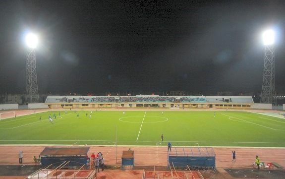 Sân vận động Stade El Hadj Hassan Gouled – sân nhà của AS Arta/Solar 7
