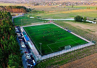 Sân vận động Buzova Arena – sân nhà của FC Kudrivka