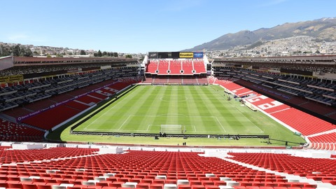 Sân vận động Estadio Rodrigo Paz Delgado tại Quito, Ecuador – sức chứa 55.104 chỗ
