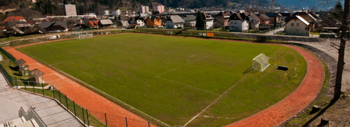 Sân vận động Podmežakla Sports Park – sân nhà của NK Jesenice