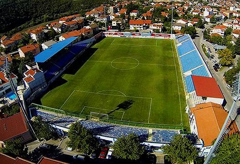 Sân vận động Pecara Stadium – sân nhà của NK Široki Brijeg