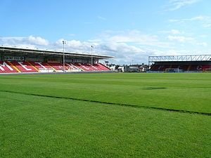 Sân vận động Shamrock Park – sân nhà của Portadown